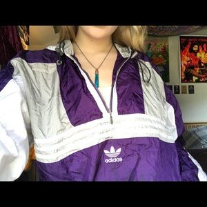 Adidas training windbreaker/throwover